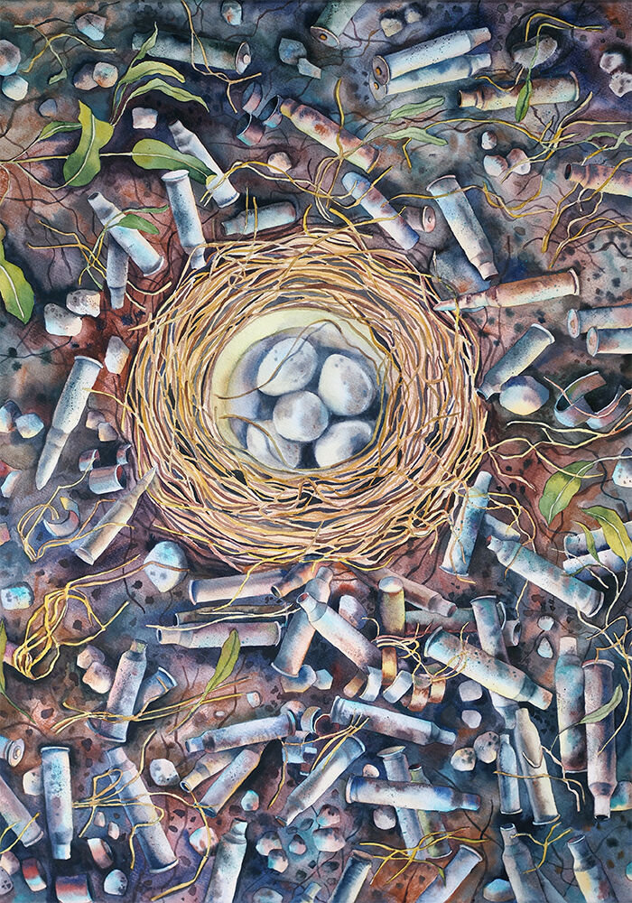 Spring will come - a Paintings by Delnara El